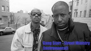 Gang Starr - Street Ministry (Instrumental)