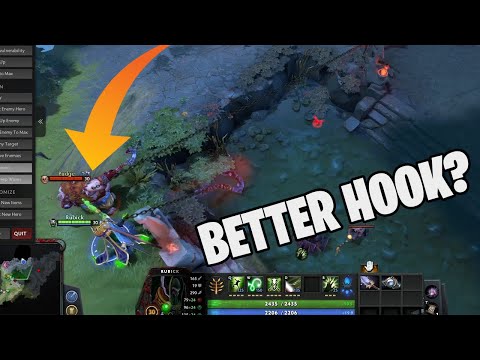 Who Has Longer Hook? Pudge or Rubick? 7.30d Dota 2