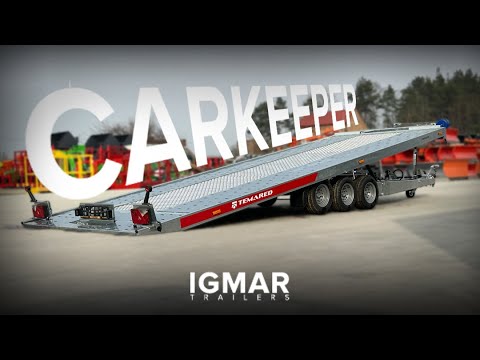 Laweta Samochodowa Trzyosiowa CARKEEPER TEMARED 5820/3 3500 KG Z Wypełnieniem