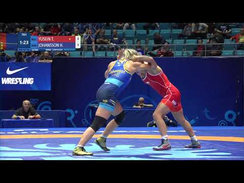 1/4 WW - 62 kg: T. YUSEIN (BUL) v. H. JOHANSSON (SWE)