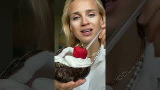 Coconut Strawberry🥥🍓 Coffee #shorts