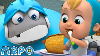 Baby Daniel and ARPO Bake an Apple Pie! | 2 HOURS OF ARPO THE ROBOT! | Funny Kids Cartoons