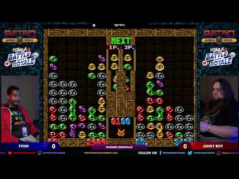 T-Tom vs Junky Boy (Winner Semifinals) - Super Puyo Puyo Tsu - Kami-Con 2026