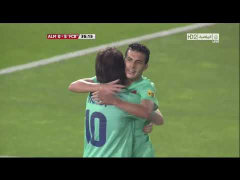 UD Almeria 0-8 FC Barcelona  20/11/2010 All Highlights HD