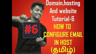 DOMAIN,HOSTING AND WEBSITE TUTORIAL-6 HOW TO CONFIGURE EMAIL IN HOST/L