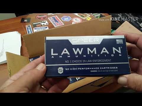 AMMO SCORE - 9mm SPEER LAWMAN 115gn TMJ 1,000 ROUND CASE