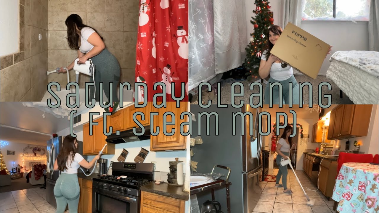 Saturday Cleaning ( Featuring FEPPO Steam Mop)