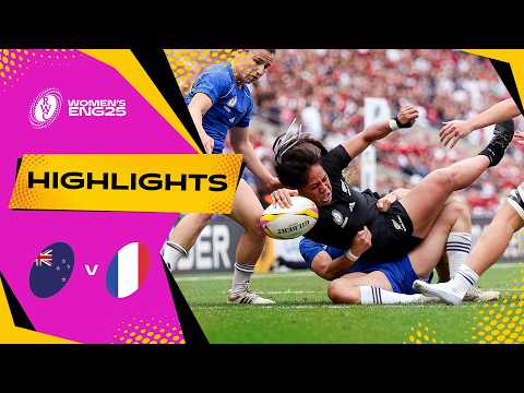 INCREDIBLE bronze showdown! 🔥| New Zealand v France | Rugby World Cup 2025 | Highlights