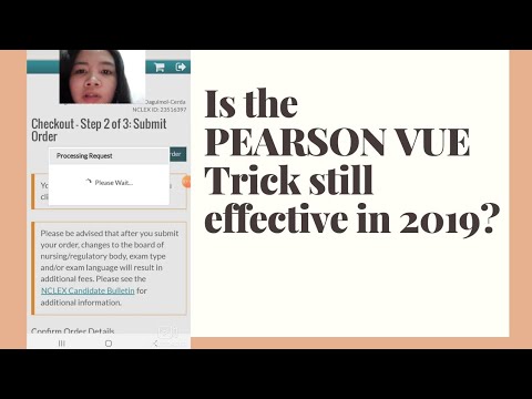 Pearsonvue Trick