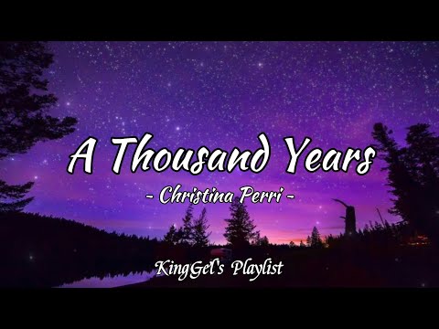 A Thousand Years - Christina Perri (Karaoke Version)