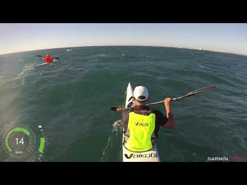 Downwind Surfski Paddling Perth - Post Season FUN!! 07/04/19