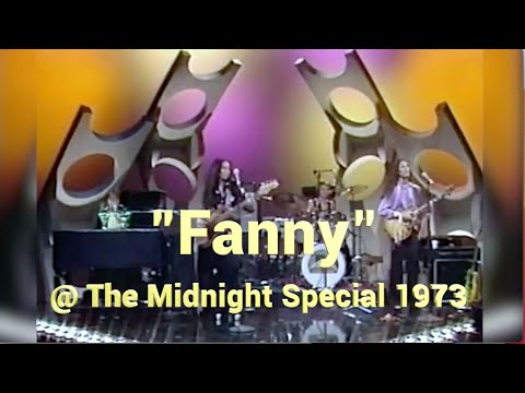 All Female Rock Band "Fanny" performs at  @ The Midnight Special in 1973