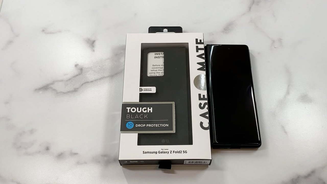 Case-Mate Tough Case for Samsung Galaxy Z Fold2 5G Unboxing and Review