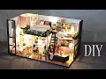 DIY Miniature Dollhouse Kit - Literary Utopia - Duplex Apartment - Relaxing Satisfying Video