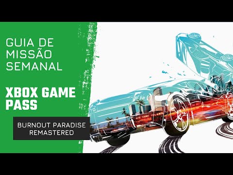 Burnout Paradise Remastered - Guia de Missão Semanal do Xbox Game Pass - Obtenha 1 Takedown!