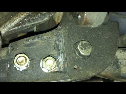 2007-2013 Silverado cross member re-install remove lift kit RCX 7.5"