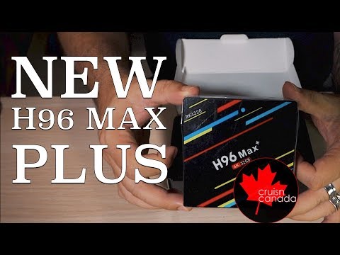 H96 Max Plus RK3328 Android TV box | Unboxing and First Boot