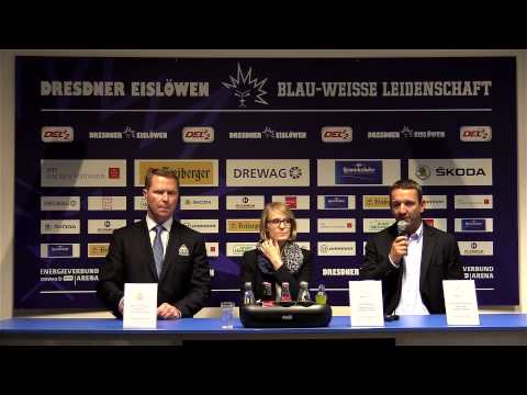 Dresdner Eislöwen: Pressekonferenz Fischtown Pinguins | 14.09.2014