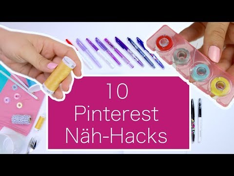 10 Näh-Hacks von Pinterest: was funktioniert wirklich? | Nastjas Nähtipps Folge #2