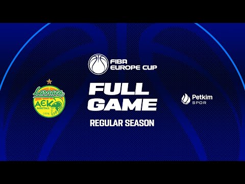 Regular Season | Petrolina AEK v Aliaga Petkimspor | Full Basketball Game | FIBA Europe Cup 2025-26