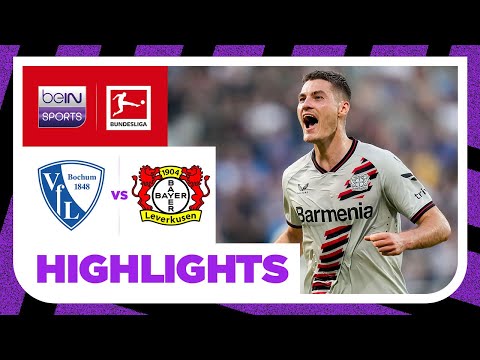 Bochum v Bayer Leverkusen | Bundesliga 23/24 Match Highlights