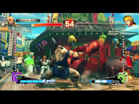 SSFIVAE~ Gouken (ProudStrawberry) vs.  Ken (kurooh3553) HD