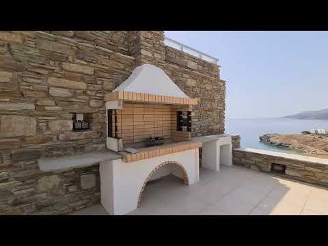 Greek Traditional Villa Unlimited Sea View with Private Pool, 2 Buildings, 360sqm, SemiPrivate Beach