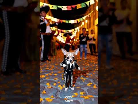 La Chona Chihuahua Fiesta! 🐶💃 El perrito más bailador!