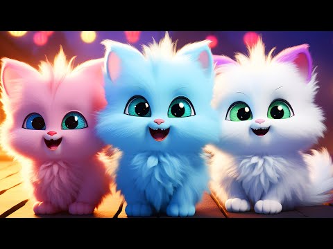 Three Little Kittens Went Out To Eat - Nursery Rhymes by Cutians™ - The Cute Kittens - Baby songs