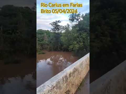 🇧🇷 RIO CARIÚS EM FARIAS BRITO CEARÁ 05/04/2024