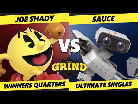 The Grind 123 Onine Winners Quarters - SAUCE (ROB) Vs. Joe Shady (Pac-Man) Smash Ultimate - SSBU
