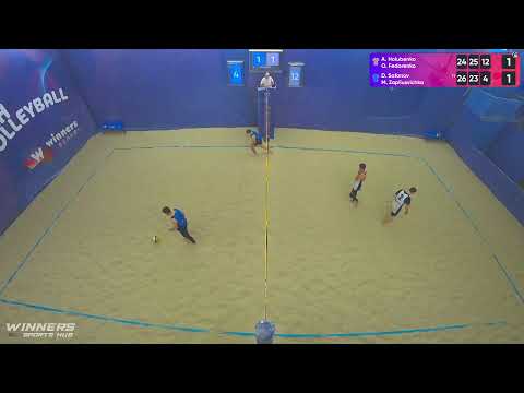 22:10 A. Holubenko / O. Fedorenko - D. Safonov /M. Zapliusvichka 16.10.2022|Winners Beach Volleyball