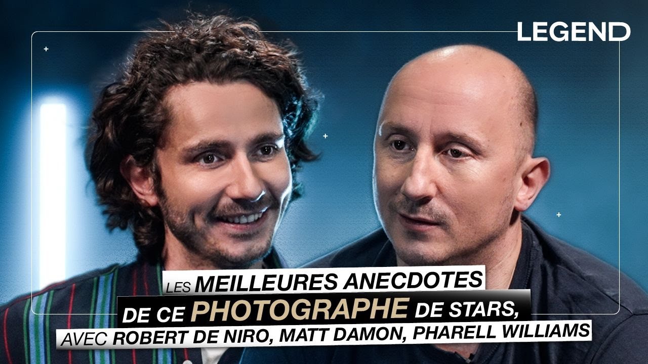 LES MEILLEURES ANECDOTES DE CE PHOTOGRAPHE DE STAR AVEC ROBERT DE NIRO, MATT DAMON, PHARELL WILLIAMS