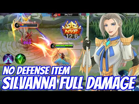 Silvana Full Burst Damage is Deadly - Silvanna Best Build 2022 - Build Silvanna Tersakit 2022 ~ MLBB
