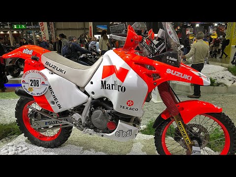 Suzuki DR Big 800 ... Gaston Rahier's winning motorcycle on Rallye des Pharaons 1988.