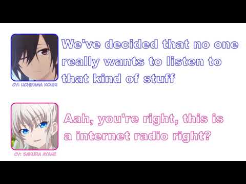 【Eng Sub】Sakura Ayaneru and Uchiyama Kouki flirting【Charlotte Radio】