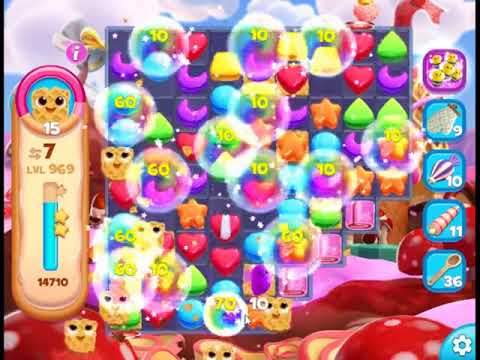 Cookie Jam Blast Level 969 - NO BOOSTERS 🍪 | SKILLGAMING ✔️