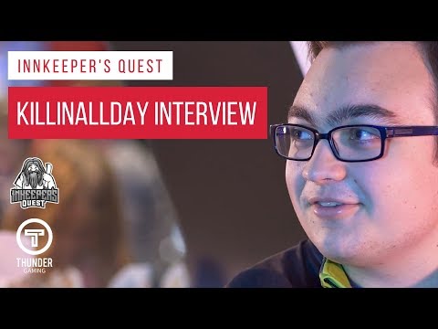 Endemic Esports KillinAllDay Hearthstone Interview at Innkeeper's Quest