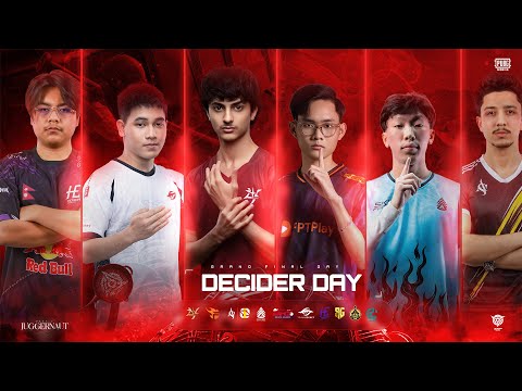 PUBGM Juggernaut S2 Grand Finals  | Decider Day | SSP Esports | ft. 4T, DRS, Horaa, i8, r3g,Secret