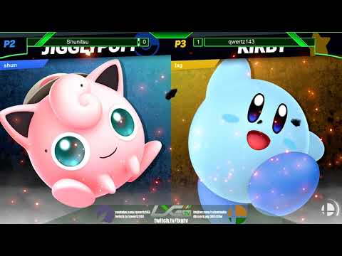 Shunitsu (Jigglypuff/Marth) vs qwertz143 (Kirby) - Smash Ultimate @ LXG 10