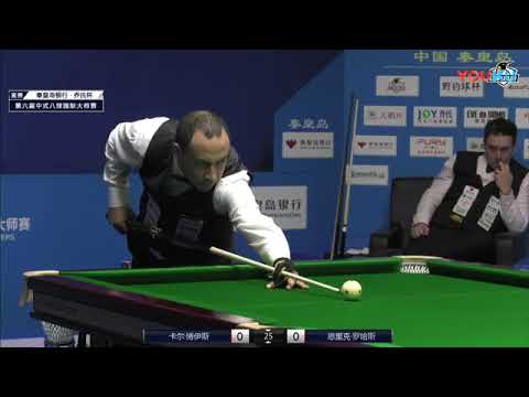 Enrique Rojas (CHI) VS Karl Boyes (UK) - 2018 World Chinese 8 Ball Masters Grand Final