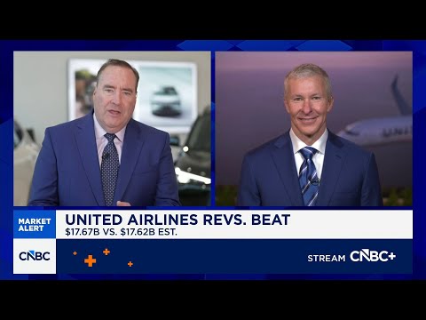 United Airlines CEO Scott Kirby: Not expecting oil prices to be as high as we'd feared