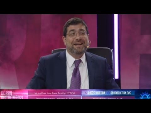 Trying To Speak Hebrew At The Oorah-Thon...