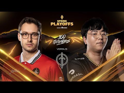 100 vs. GG | LCS Spring Playoffs | Lower Bracket Quarterfinals | Game 3 (2023)