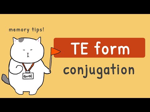 [GENKI Lesson 6] TE form (て) 🐱How to conjugate from DICTIONARY form to TE form