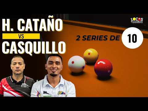 GREAT GAME with SERIES of 10 ⚔️🔥 | Heriberto Aristizabal (cap) VS Huberney Cataño