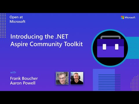 Introducing the .NET Aspire Community Toolkit