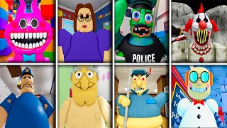 ESCAPE OLD HARRY, FREAKY GRANDPA'S EVIL MANSION, MISS HAPPI'S TOYSHOP, CLOWN, ROBLOX JUMPSCARES