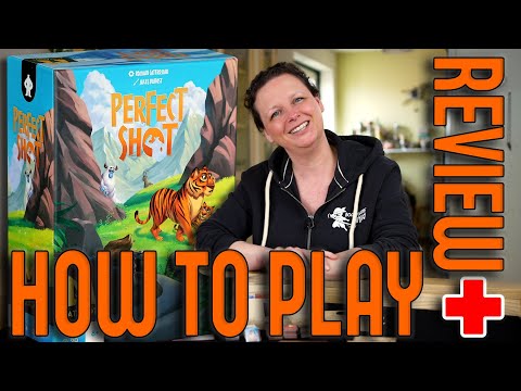Perfect Shot - How to Play Review (English - Dutch subs) Matagot - BoardgameNinja