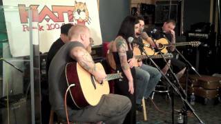 We Are The Fallen - &quot;Bury Me Alive&quot; acoustic at KATT radio